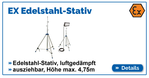 Stativ für ex-geschützte Leuchten