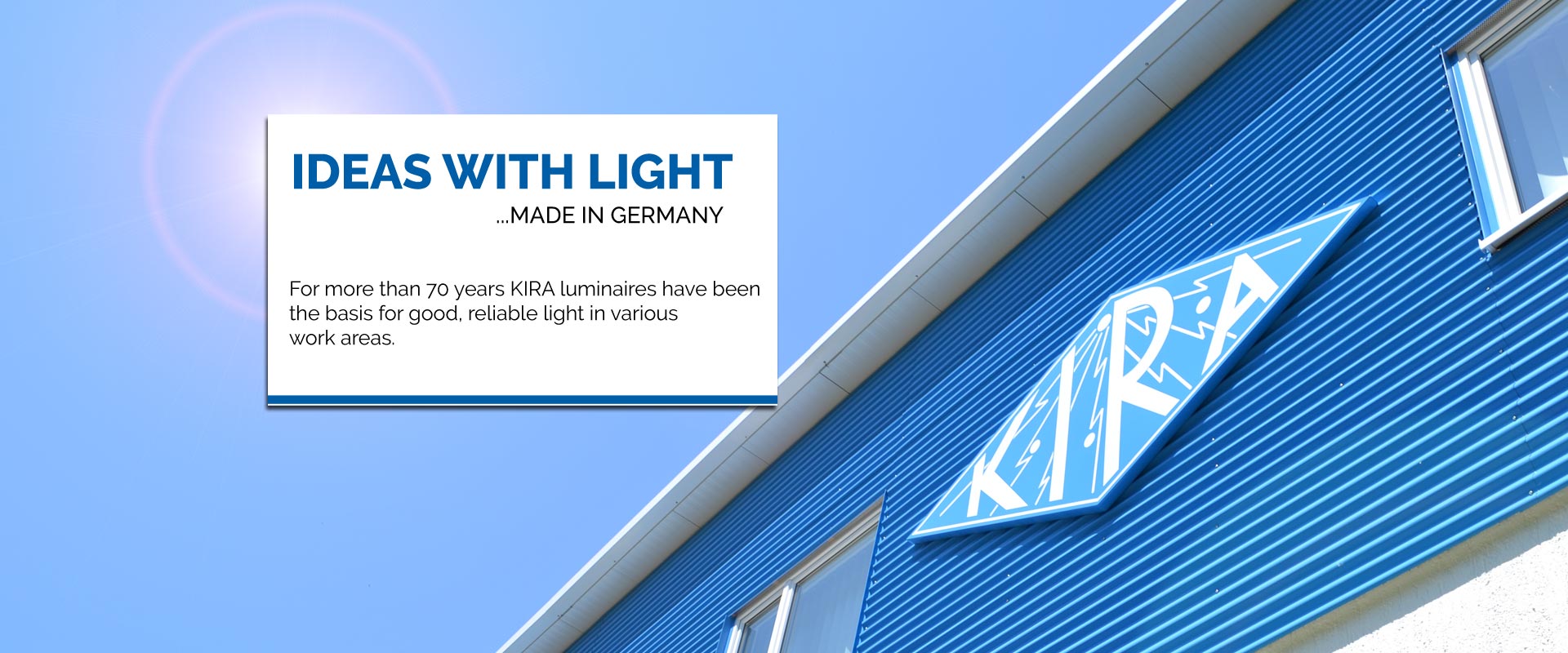 KIRA Leuchten GmbH  Manufacturer of LED lighting and ATEX lights