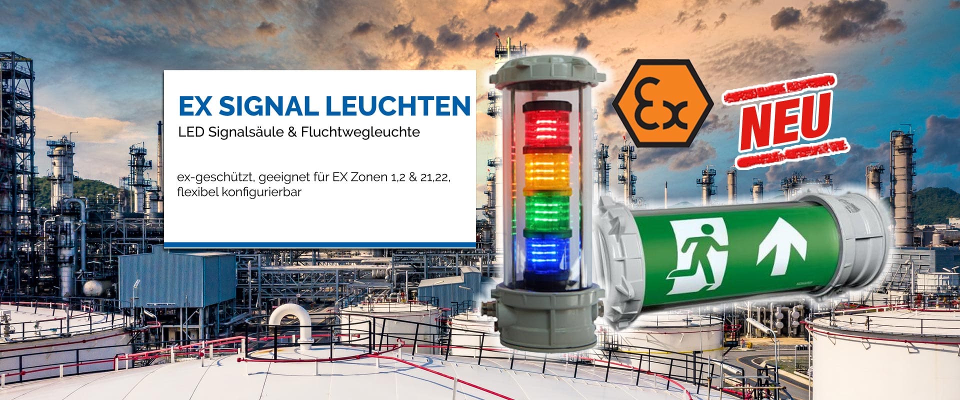 KIRA EX LED Signal-Leuchten