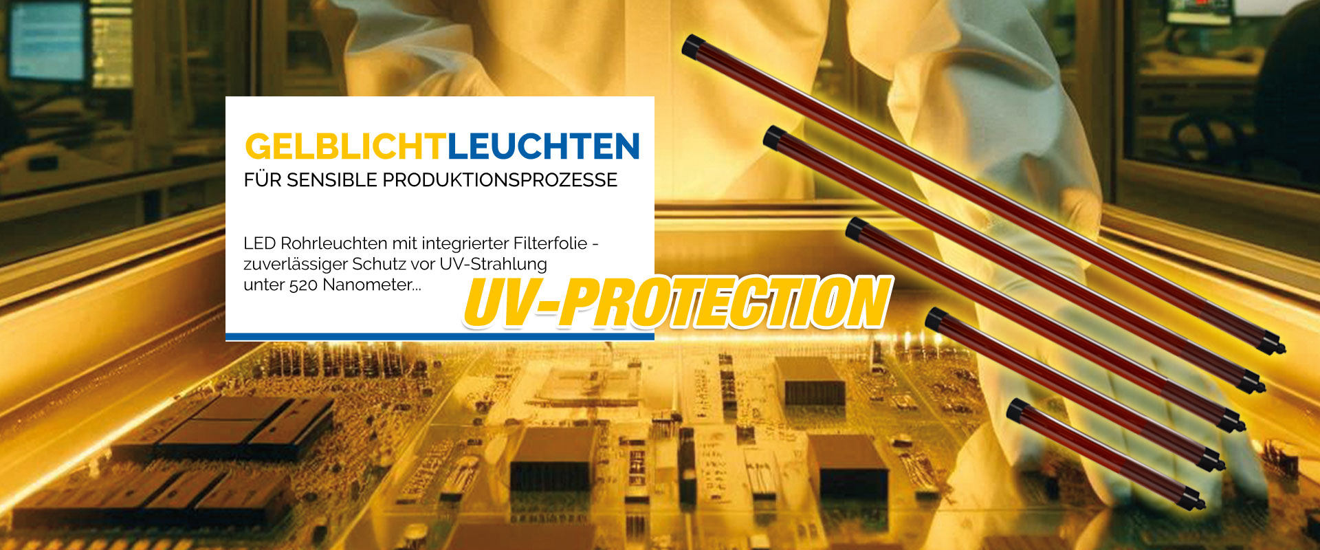 LED Gelblichtleuchten