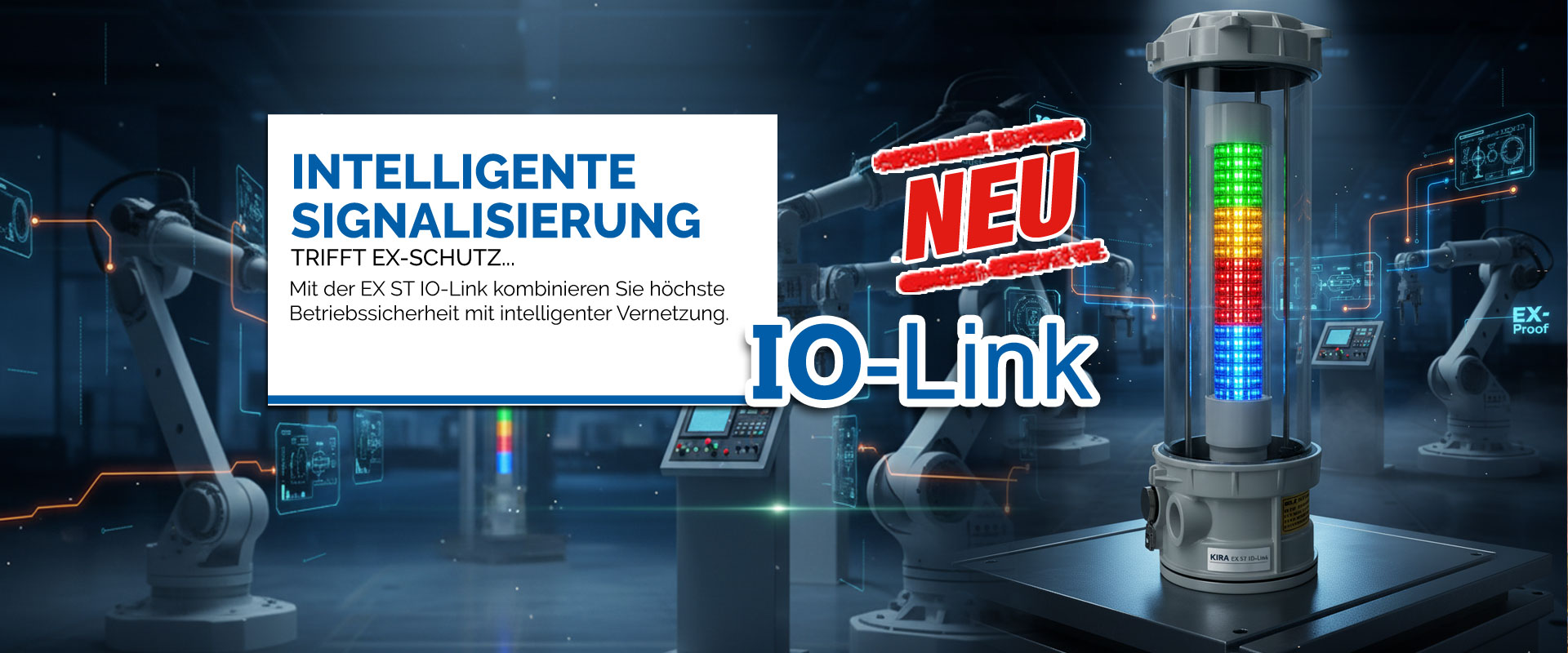 EX-ST IO-Link Signaltower