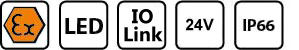 Symbole EX IO Link Signaltower