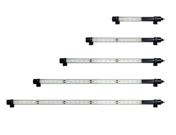 Modular LED machine lights - different versions with a uniform design