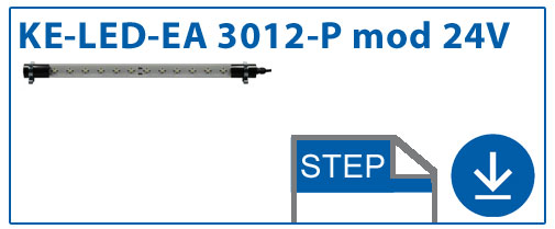 STEP Datei KE-LED-EA 3012-P modular 24V 