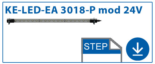 STEP Datei KE-LED-EA 3018-P modular 24V 