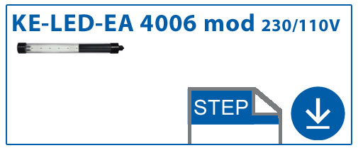 STEP Datei KE-LED-EA 4006-P modular 230V / 110V