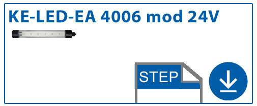 STEP Datei KE-LED-EA 4006-P modular 24V 