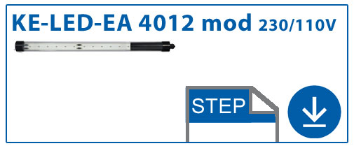 STEP Datei KE-LED-EA 4012-P modular 230V / 110V