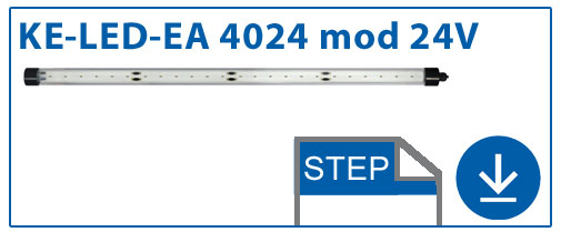 STEP Datei KE-LED-EA 4024-P modular 24V 