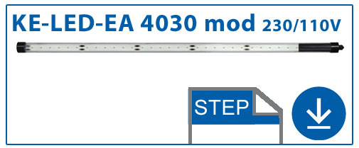 STEP Datei KE-LED-EA 4030-P modular 230V / 110V