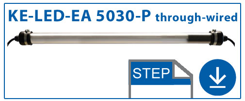 STEP file KE-LED-EA 5030-P Durchgang