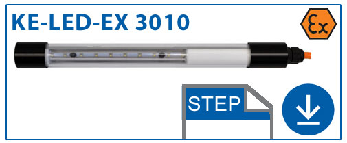 STEP Datei KE-LED-EX 3010-P