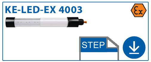 STEP Datei KE-LED-EX 4003-P