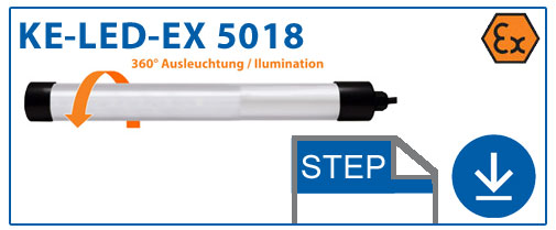 STEP Datei KE-LED-EX 5018-P